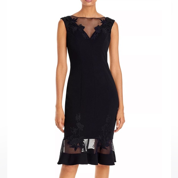 Aidan Mattox by Adrianna Papell Dress in Twilight - Deep Dark Navy - Picture 1 of 11
